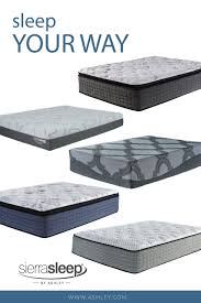 Sleep Your Way With Sierra Sleep By Ashley Ashleyfurniture Sierrasleep Ashley Furniture Mattress Sleep