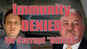 Court DENIES IMMUNITY after Officer Obtains 23-year False Conviction