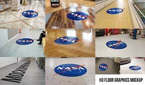 10 Hd Floor Graphics Mockup Floor Graphics Mockup Mockup Downloads