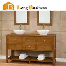 Bamboo Double Sink Waterproof