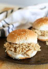 Chicken sandwiches are a delicious idea for summer picnics, weeknight dinners, or brown bag lunches. Shredded Chicken Sandwiches In The Crockpot Cleverly Simple