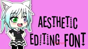 Aesthetic Editing Font For Your Gacha Thumbnail Youtube The mobile game gacha life, created by lunime, has a very bizarre fanbase: aesthetic editing font for your gacha thumbnail