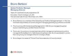 As a result ubs does more with less. Thomas P Madsen Cfa Chairman Global Investment Committee Global Head Of Equities Member Ubs Group Managing Board Years Of Investment Industry Experience Ppt Video Online Download