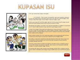 Keputusan kerajaan untuk memansuhkan ujian penilaian sekolah rendah (upsr) mulai tahun ini dan membatalkan pentaksiran tingkatan tiga (pt3), menerima reaksi. Isu Sekolah Selamat Buli Gangsterisme Dan Merogol Sekolah