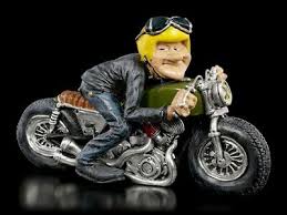 Free for commercial use no attribution required high quality images. Funny Biker Figur Harley Davidson Deko Mit Flasche Und Motorrad Eur 3 70 Picclick De