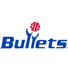 The logo depicted on this page is a registered trademark. Washington Bullets Primary Logo Sports Logo History