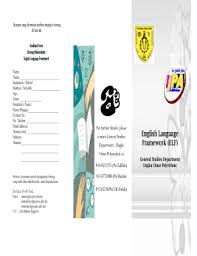 Ungku omar bin ungku ahmad. Fillable Online English Language Framework Elf Politeknik Ungku Omar Fax Email Print Pdffiller