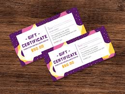 Use our premade templates as the barebones of your design, then use the available tools of our creator to change the text, font, colors and images. Free Gift Certificate Maker Online Gift Card Generator Designhill