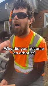 Ai could never 😏, #arborist #climbing #arblife