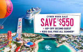 Royal Caribbean Is Having Their Cyber Week Sale And It S Bolder Than Ever When You Book A Vacation Now You Ll Sco Cyber Week Sale Royal Caribbean Free Summer