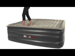 Airmattress Com Fox Airbed High Rise Queen And Full With Built In Pump Air Bed Inflatable Mattress Pumps