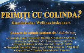Urmăriți colindul „altfel de colind, un cântec animat pentru copii creat de tralala cu muzica și interpretare: Concert De Colinde La Augsburg Consulatul General Al Romaniei In Munchen
