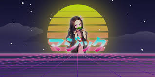 For wallpapers that share a theme make a album instead of multiple posts. Anime Demon Slayer Kimetsu No Yaiba Nezuko Kamado Vaporwave 4k Wallpaper Hdwallpaper Desktop In 2021 Vaporwave Wallpaper 90 Anime Hd Anime Wallpapers