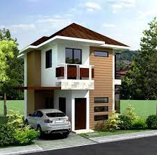 Narrow House Designs Two Story House Design Philippines House Design