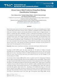 We asked ucsf faculty and alumni to score these. Pdf Breast Cancer Risk Prediction Using Data Mining Classification Techniques