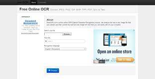 Newocr Com Is A Free Online Ocr Optical Character Recognition Service Can Analyze The Text In Any Image File That You Upload Text Free Online Online Tools