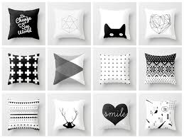 Black And White Accent Pillows Http Society6 Com Oritkalev Collection Bw Curator Oritkalev Black White Throw Pillow Collection Almofadas Decoracao Com Fotos Decoracao
