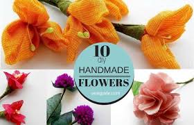 How to make fabulous fabric flowers (70+ pics, templates). Flower Making 10 Super Easy Diy Ways To Make Fabric Flowers Sew Guide