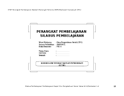 Peningkatan kualitas penduduk dalam menghadapi. Doc Silabus Ips Smp Mts Titian Pelangi Academia Edu