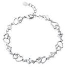 Sweetie Sterling Silver Heart XS Bracelet Women Bracelets Links