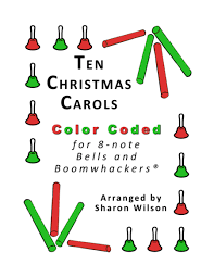 ten christmas carols for 8 note bells and boomwhackers