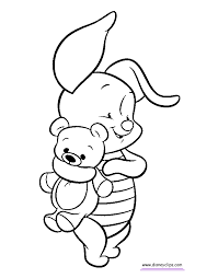 Baby Piglet Coloring2 Gif 720 920 Disney Coloring Pages Cartoon Coloring Pages Bear Coloring Pages