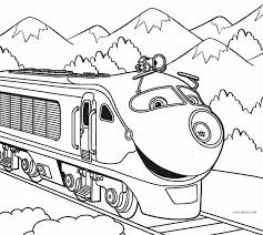 By extension, we call train the service that constitutes each of these transports, regular or not. Free Printable Train Coloring Pages For Kids