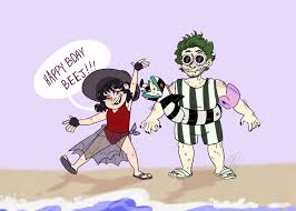 I may or may not take them all the way to 5 slots, but i would like at the very least for the beetles to be able to take a couple hits when they get. Yankyo Reagansfunkyart I Just Wanted To Draw Them In Beetlejuice Movie Tim Burton Characters Beetlejuice