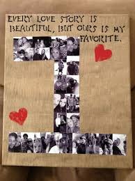 Photo collage ideas not only come from beautiful templates, they also come from life itself. 25 Romantic Diy Valentine S Gifts For Him 2017 Diy Anniversary Gift Diy Valentines Gifts For Him Homemade Anniversary Gifts