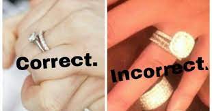 My Biggest Pet Peeve Come On Ladies Wedding Band Goes On First Take The Engagement Ring Off For The Ceremony Then Womens Wedding Bands Wedding Bands Rings