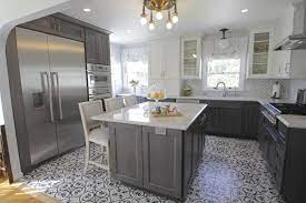 Mosaic Tile Floor In Kitchen With Island Mosaic Floor Tile Interior Design Solutions Kitchen Design