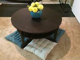 Coffee table and two round side tables with removable tempered glass $150 (marietta) pic hide this posting. Simplify Sunday My Craigslist Coffee Table Turned Low Dining Table How To Be Myself
