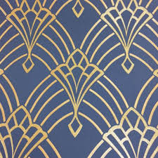 Rasch Astoria Art Deco Navy Blue Gold Glitter Soft Touch Feature Wallpaper 30534 Gold Wallpaper Iphone Feature Wallpaper Rose Gold Wallpaper Iphone