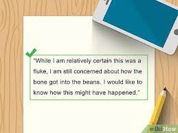 He was later lashed for complaining at a reporter for 'never. 4 Ways To Write A Complaint Letter To A Company Wikihow