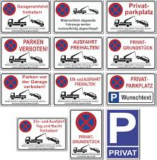 (von fahrzeugen) vorübergehend an einer straße, auf einem platz o. Parkplatz Schilder Parkverbot Hinweis Schild Parkverbotsschild Parken Verboten Aus Dem Ebay De Preisvergleich Bei E Pard