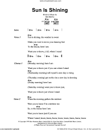 Cara seting xl gratis youtube / cara seting xl gra. Marley Sun Is Shining Sheet Music For Guitar Chords Pdf