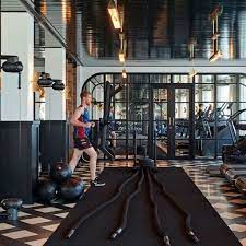 Work Out In Our Gym For Members And Bedroom Guests Which Has A Steam Room And Studio Spaces Offering Classes Such As Pil Gym Room At Home House Gym Gym Design