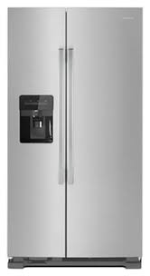 Check spelling or type a new query. Stainless Steel 33 Inch Side By Side Refrigerator With Dual Pad External Ice And Water Dispenser Asi2175grs Amana