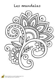 Étoiles et motifs chevrons composent ce joli. Coloriage Mandala Facile Les Beaux Dessins De Meilleurs Dessins A Imprimer Et Colorier Coloriage 5