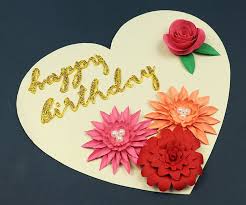 #handmade #valentine triple easel #card: Diy Heart Shaped Birthday Card 8 Steps Instructables