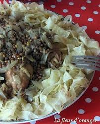 Rfissa Au Poulet Recette Rfissa Cuisine Orientale Recette