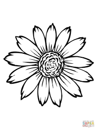 An easy way to do this is to create a circular border with a protractor and draw small circles along the curved line. Drawing Easy Sun Flower Drawings Drawing Easy Sunflower Novocom Top