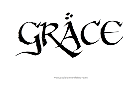We loved this name tattoo design the most. Grace Name Tattoo Designs