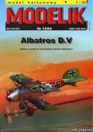 Has moderate negative dynamics in. Albatros D V Modelik 13 2004 Iz Bumagi Modeli Sbornye Bumazhnye Skachat Besplatno Papercraft Scale Paper Model Free Download Template