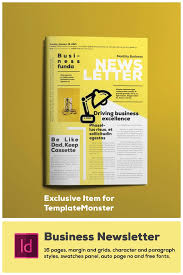 Business Newsletter Corporate Identity Template 93307 Newsletter Layout Magazine Page Design Newsletter Design