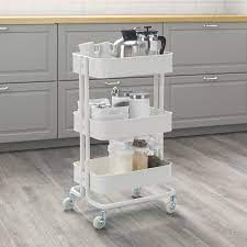 With the lillången series your tiny bathroom will be bigger than ever, in no time! Raskog White Trolley 35x45x78 Cm Ikea