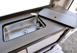 kitchen sink. good rv caravan camper
