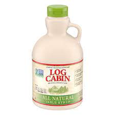 Log cabin original syrup is made with no high fructose corn syrup and no artificial flavors. Pinnacle Foods Log Cabin Table Syrup 22 Oz Walmart Com Walmart Com