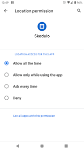 The skedulo mobile app provides scheduled resources with the following functionality directly on their mobile device: 1 1 The Skedulo Mobile App Device Compatibility Skedulo