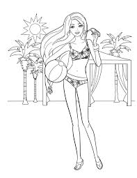 Invite your friends over for a barbie coloring party, decorate your room with your favorite barbie pictures or put. Barbie Coloring Pages For Adults Coloring Page
